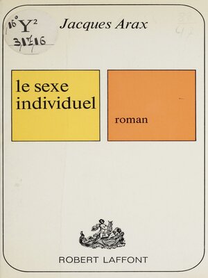 cover image of Le sexe individuel